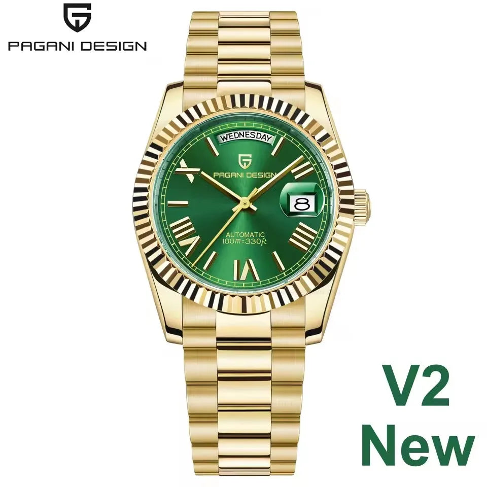 Nouvelle montre PAGANI DESIGN DD36 pour homme 2026, montre automatique de luxe haut de gamme pour homme, montre-bracelet mécanique, mode, étanche, verre saphir AR, acier inoxydable, cadeau pour homme