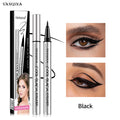 Stylo Eyeliner Liquide Imperméable — Noir & Marron, Longue Durée Sans Bavures