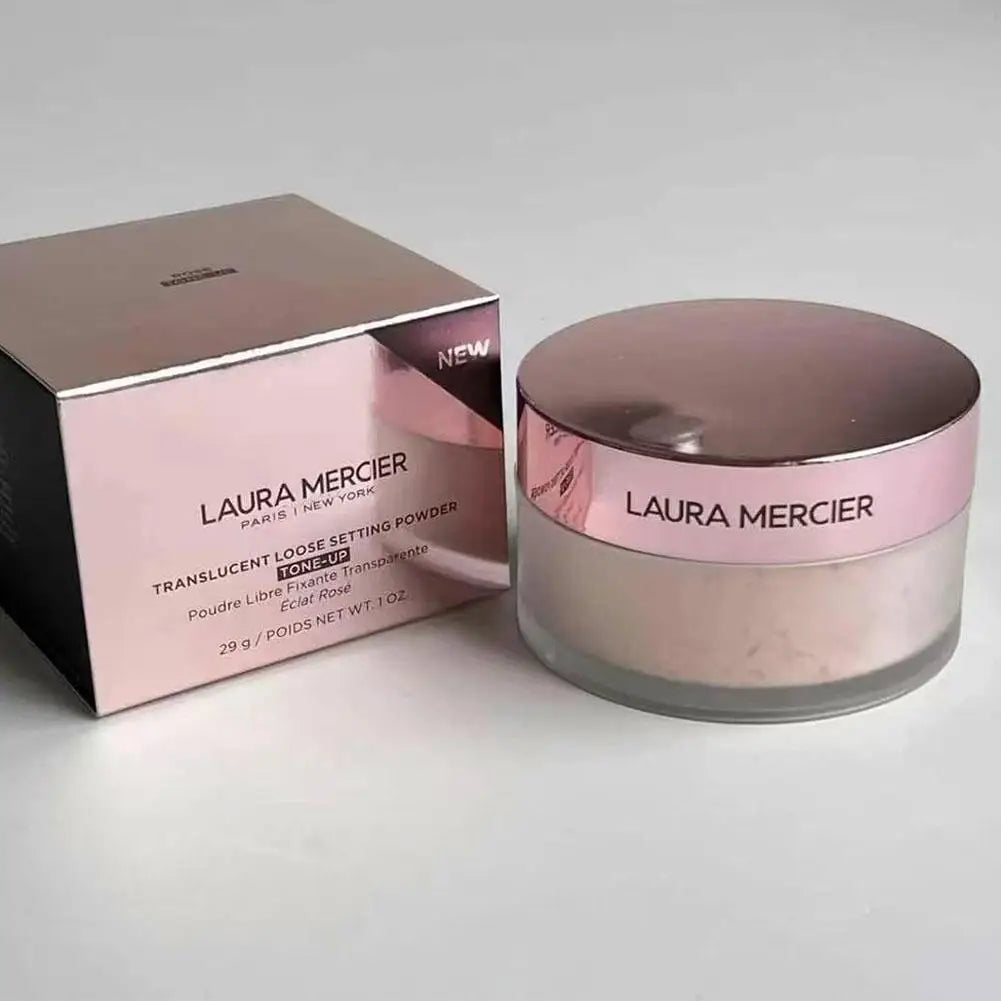 Poudre fixante translucide Laura Mercier, poudre délicate longue tenue, contrôle du sébum, tonifiant original, poudre de maquillage ultra-blur