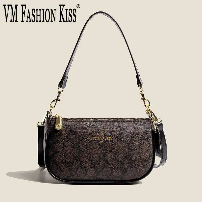 Sac à bandoulière élégant pour femme, sac à main de luxe en cuir PU, sac à bandoulière de créateur très populaire pour femme