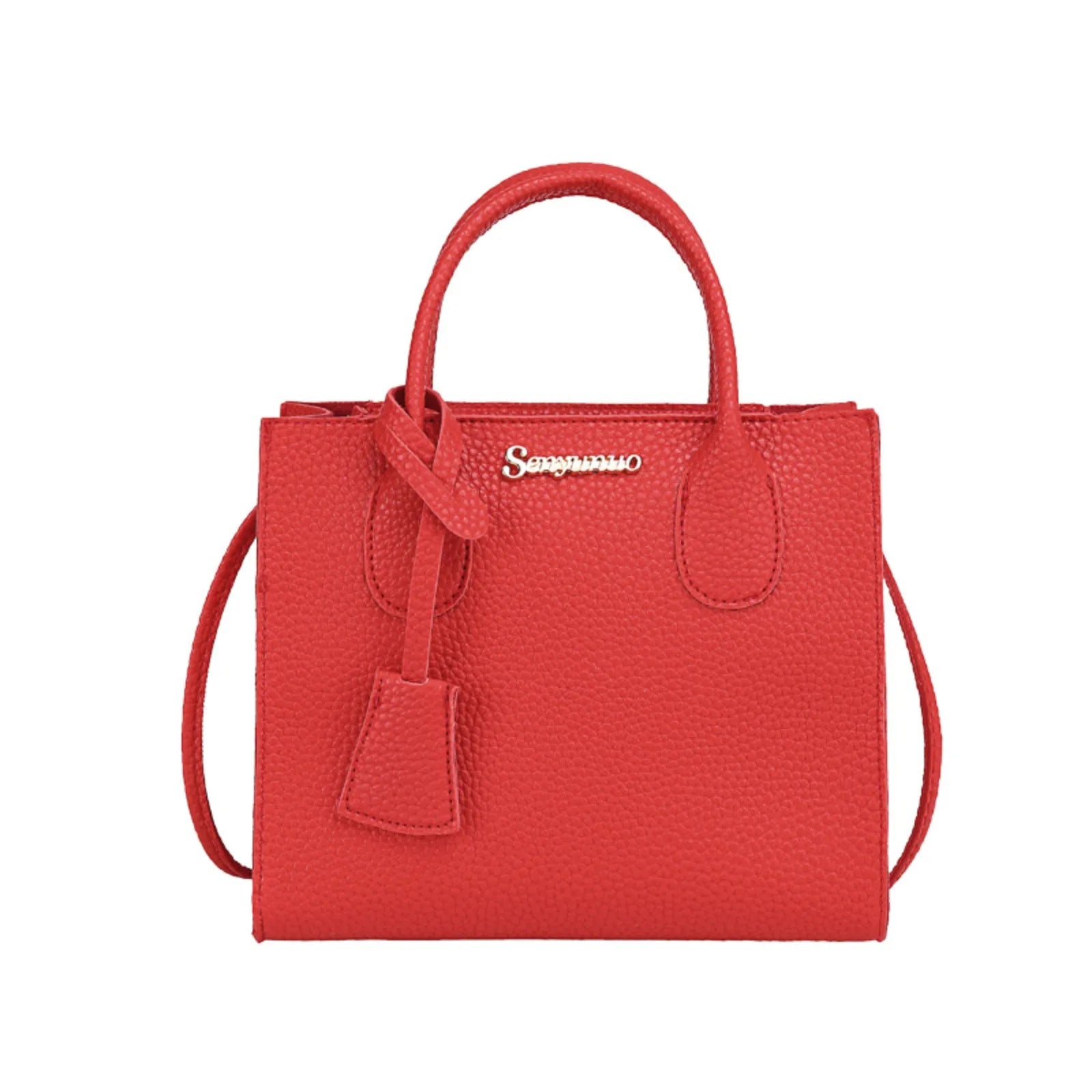Sac fourre-tout polyvalent de grande capacité pour femmes, sac à bandoulière décontracté en cuir Pu, sacs à main à la mode