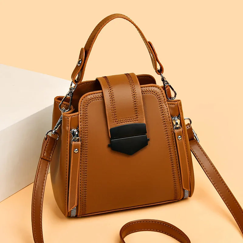 Nouveau sac à bandoulière pour 2025 femmes en cuir sacs à main pour femmes mode grande capacité sac à main décontracté sac à bandoulière unique