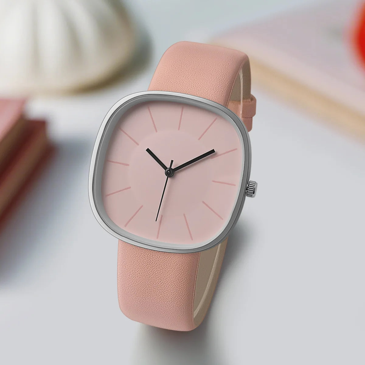 Nouvelle Montre Carrée de Luxe en Cuir pour Femme, Montres-Bracelets Décontractées à Quartz pour Étudiantes, Cadeaux, Reloj Mujer, Horloge Femme