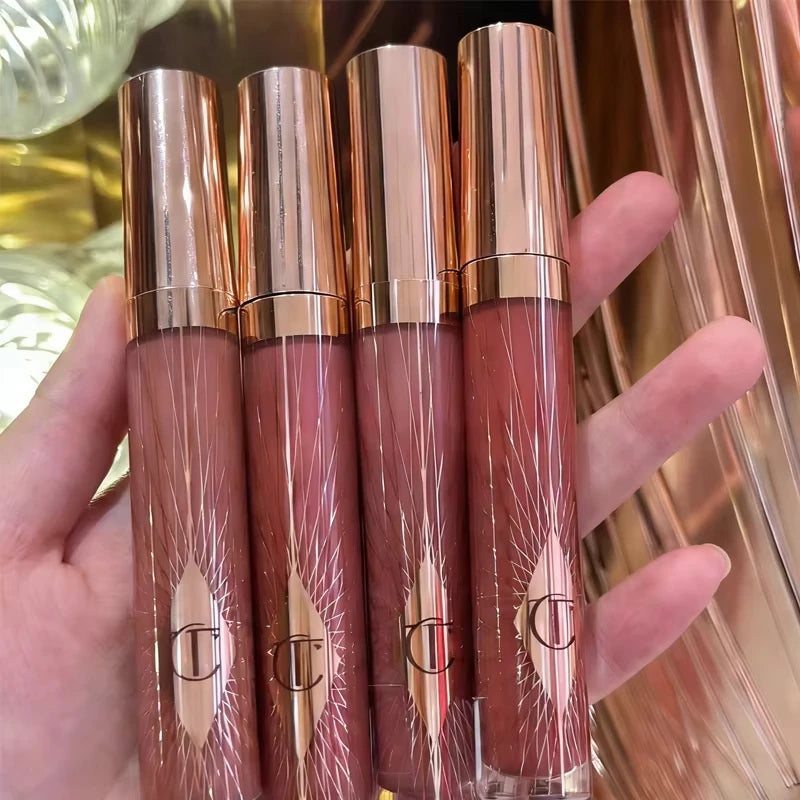 Charlotte Tilbury Maquillage Rouge à Lèvres Walk of No Shame Rose Gracieux Pillow Talk Gloss Hydratant Repulpant Fraise Vanille