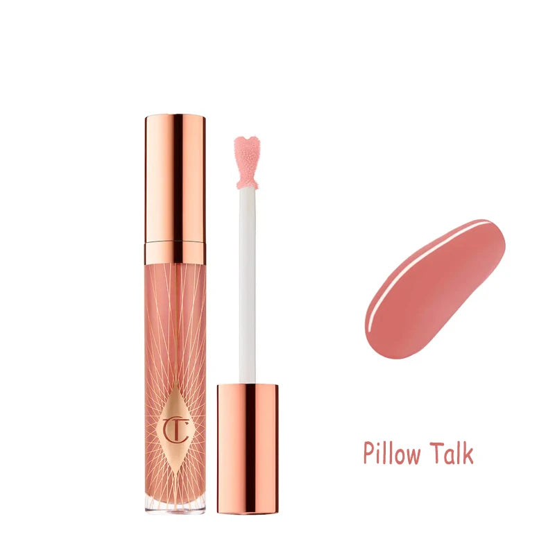 Charlotte Tilbury Maquillage Rouge à Lèvres Walk of No Shame Rose Gracieux Pillow Talk Gloss Hydratant Repulpant Fraise Vanille