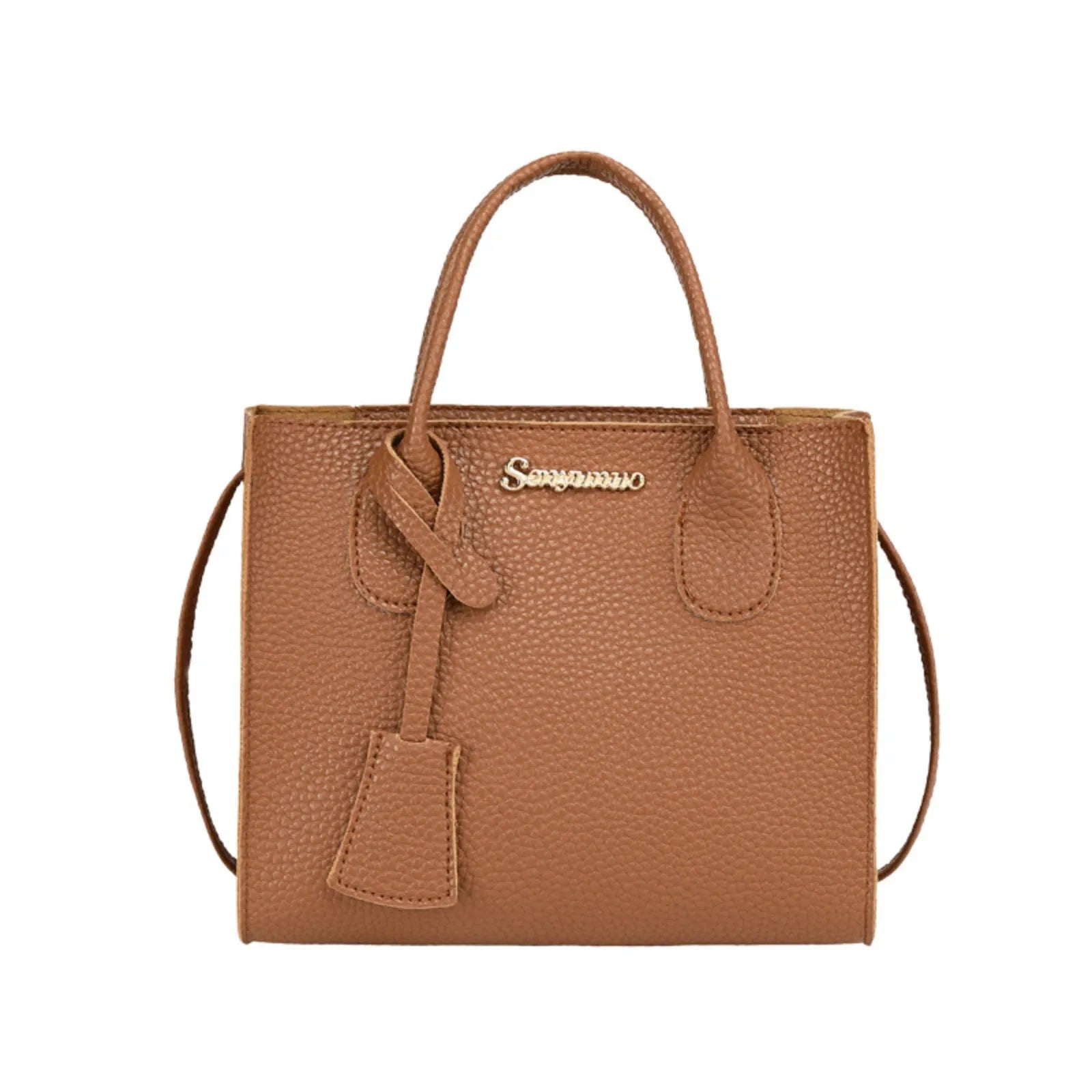Sac fourre-tout polyvalent de grande capacité pour femmes, sac à bandoulière décontracté en cuir Pu, sacs à main à la mode