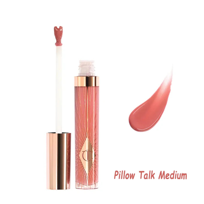 Charlotte Tilbury Maquillage Rouge à Lèvres Walk of No Shame Rose Gracieux Pillow Talk Gloss Hydratant Repulpant Fraise Vanille