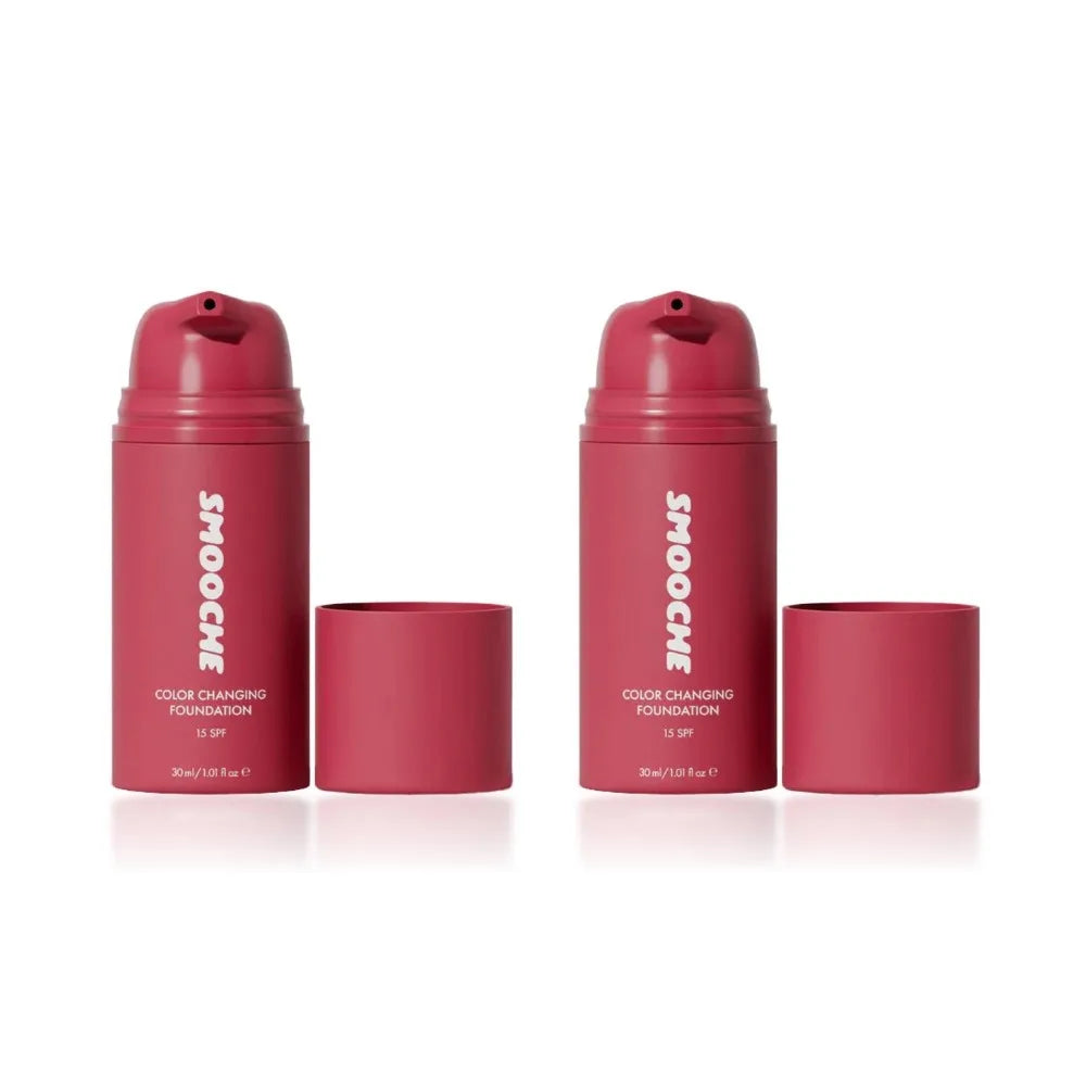 Fond de teint coréen Smooche changeant de couleur, 15ml, pour tous types de peau, SPF 15, couvrant les imperfections, marque originale, base de maquillage pour le visage