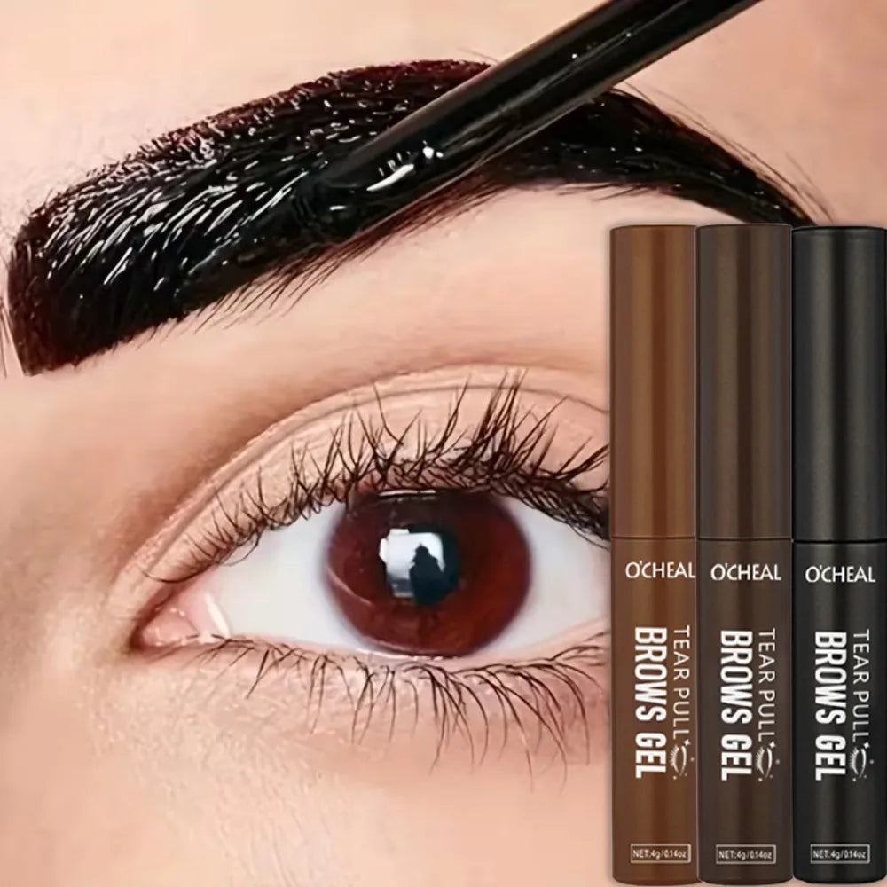 Gel teinté pour sourcils à effet tatouage, 1/3 pc, teinte semi-permanente pour sourcils, imperméable, anti-transfert, pour des sourcils plus fournis et définis, maquillage