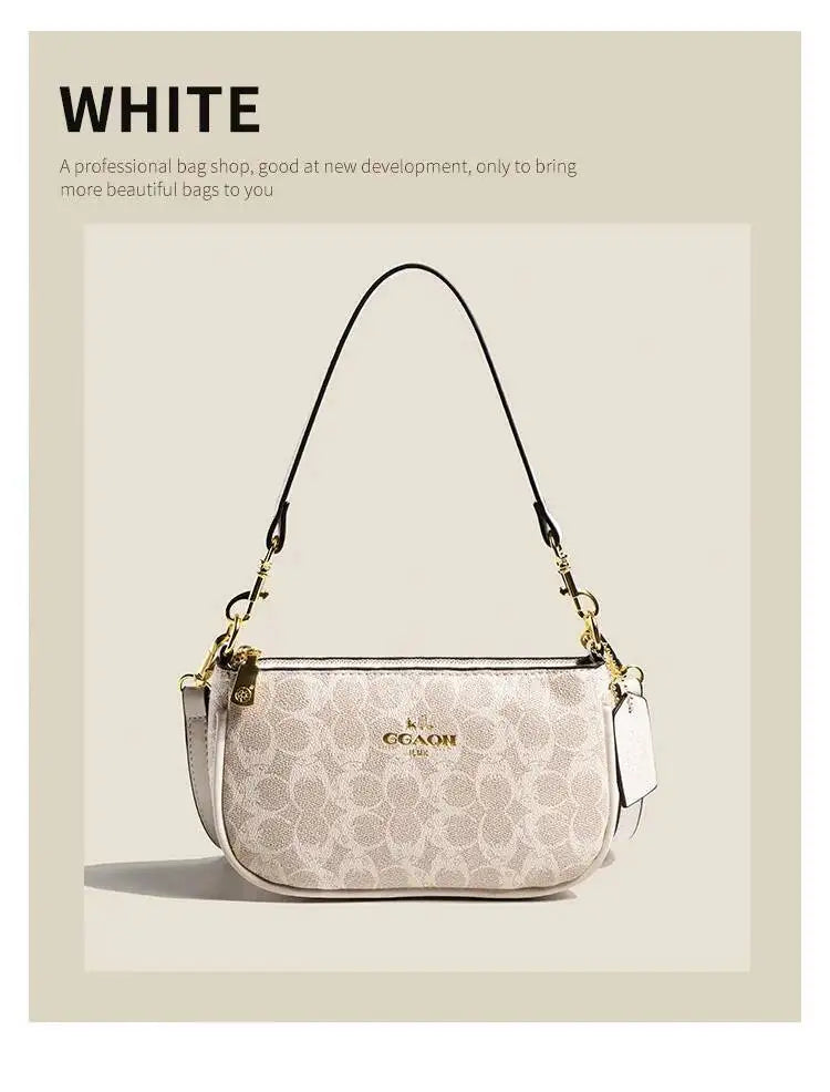 Sac à bandoulière élégant pour femme, sac à main de luxe en cuir PU, sac à bandoulière de créateur très populaire pour femme