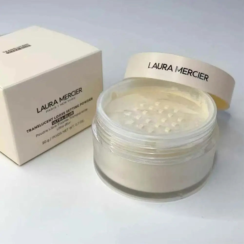 Poudre fixante translucide Laura Mercier, poudre délicate longue tenue, contrôle du sébum, tonifiant original, poudre de maquillage ultra-blur