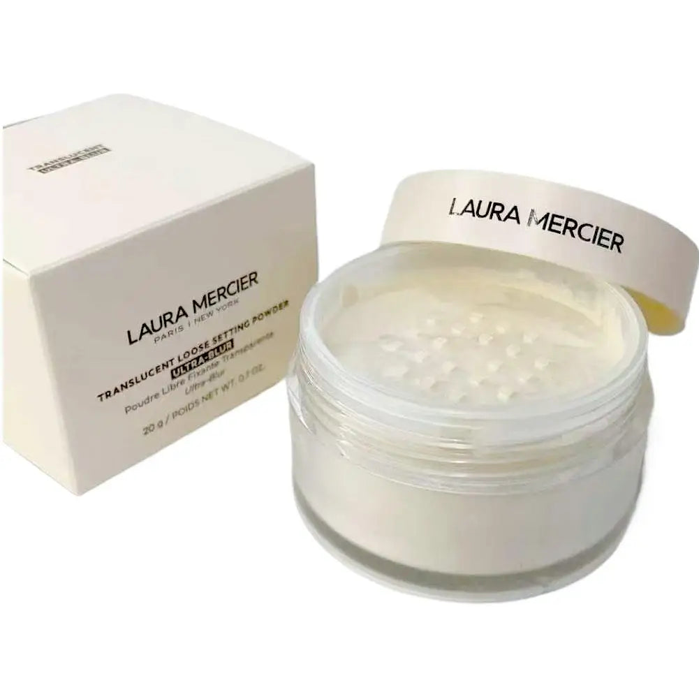 Poudre fixante translucide Laura Mercier, poudre délicate longue tenue, contrôle du sébum, tonifiant original, poudre de maquillage ultra-blur