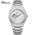 Montre mécanique pour homme CHENXI 2026, automatique, luminescente, étanche, bracelet en acier, montres mécaniques de mode pour hommes