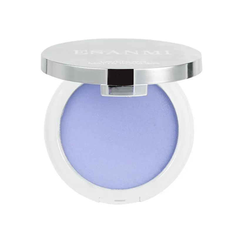 Crème violette en poudre, cosmétique naturelle pour la peau, longue durée, contrôle du sébum, poudre de contouring, 1 pièce