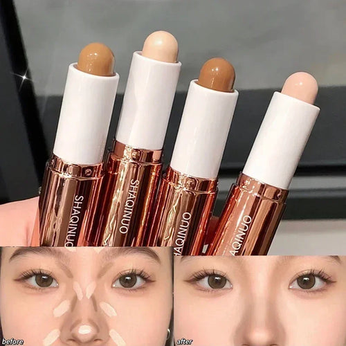 Bâton de mise en évidence et de bronzer pour le visage, crayon correcteur de mise en forme, correcteur 3D longue durée, ombre du nez, cosmétiques de contour