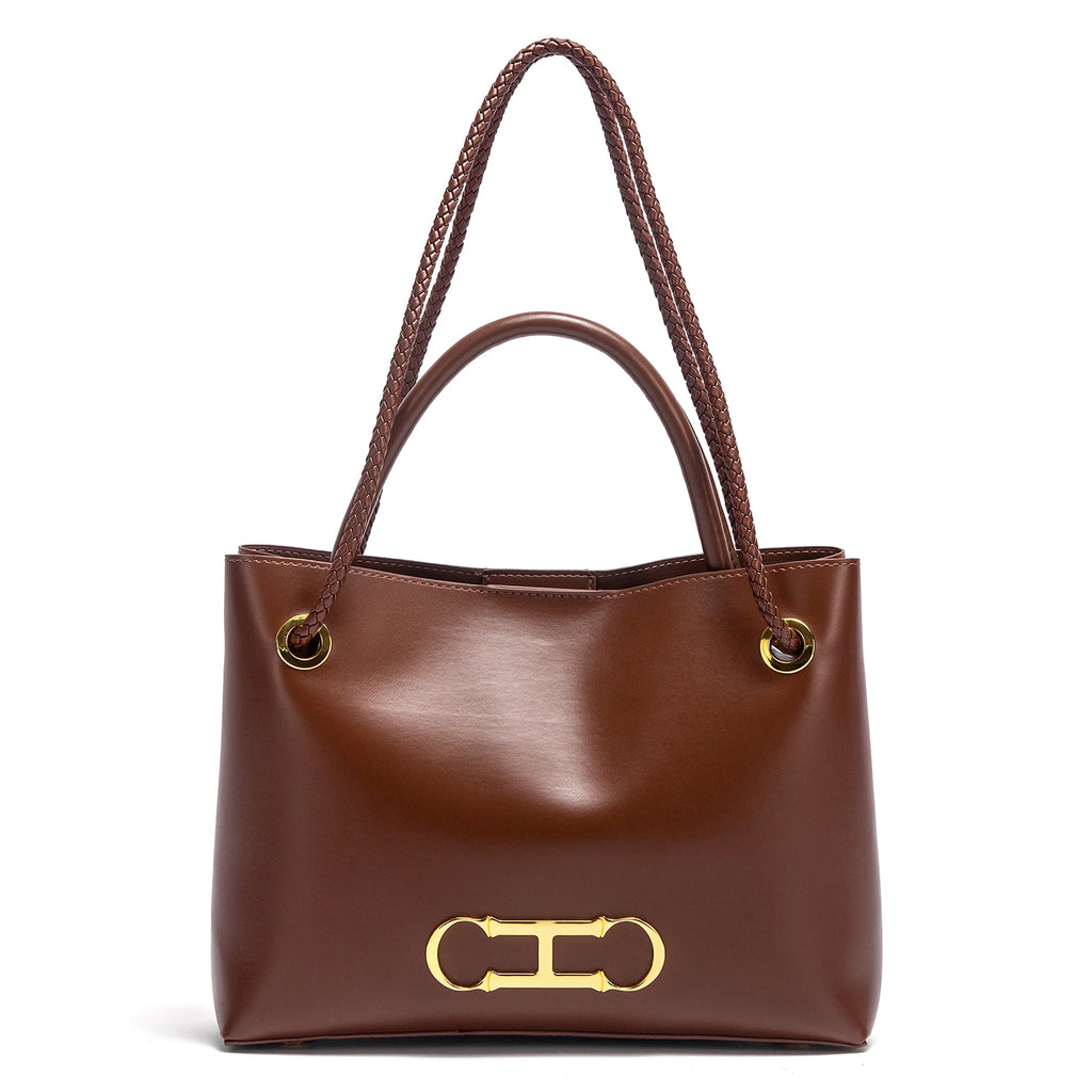 Sac à main pour femme, nouvelle collection automne 2026, sac fourre-tout noir minimaliste, sac de travail à double usage pour femme