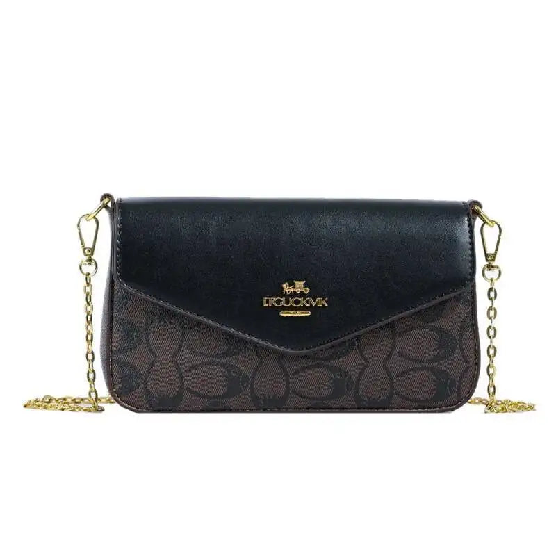 Sac à bandoulière élégant pour femme, sac à main de luxe en cuir PU, sac à bandoulière de créateur très populaire pour femme