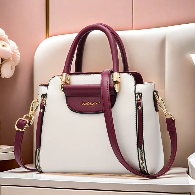 Sac pour femmes 2025 nouveaux sacs pour femmes de mode hit couleur sac à main Europe et états-unis sac à bandoulière tout-match