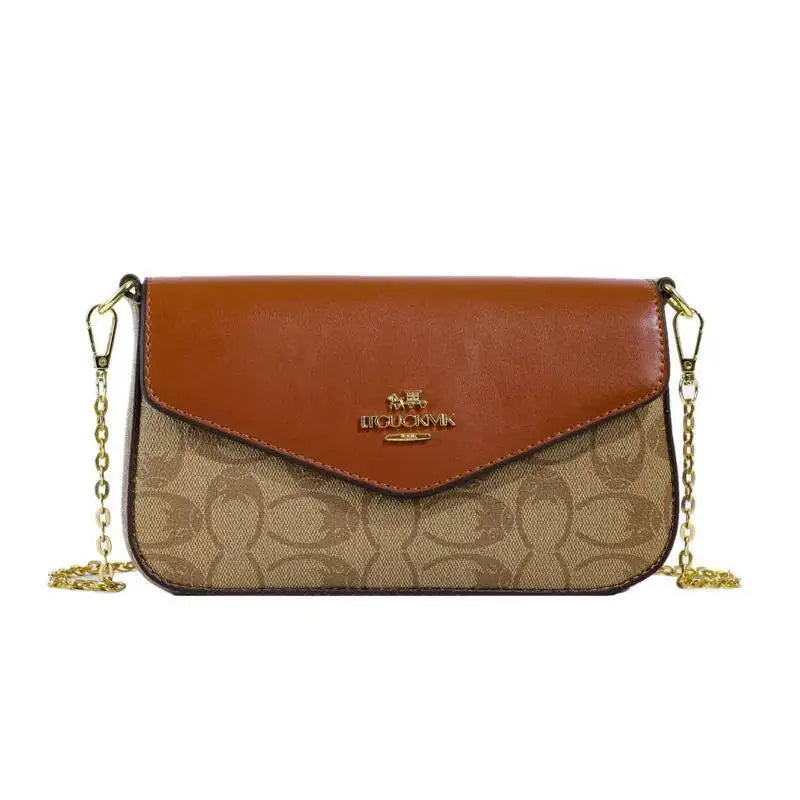 Sac à bandoulière élégant pour femme, sac à main de luxe en cuir PU, sac à bandoulière de créateur très populaire pour femme