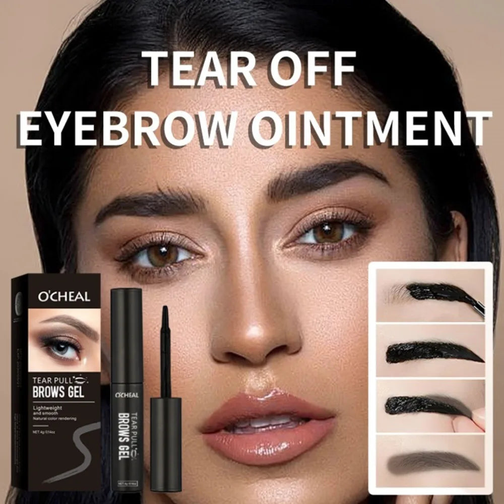 Gel Teinté Sourcils Effet Tatouage — Semi-Permanent & Longue Durée