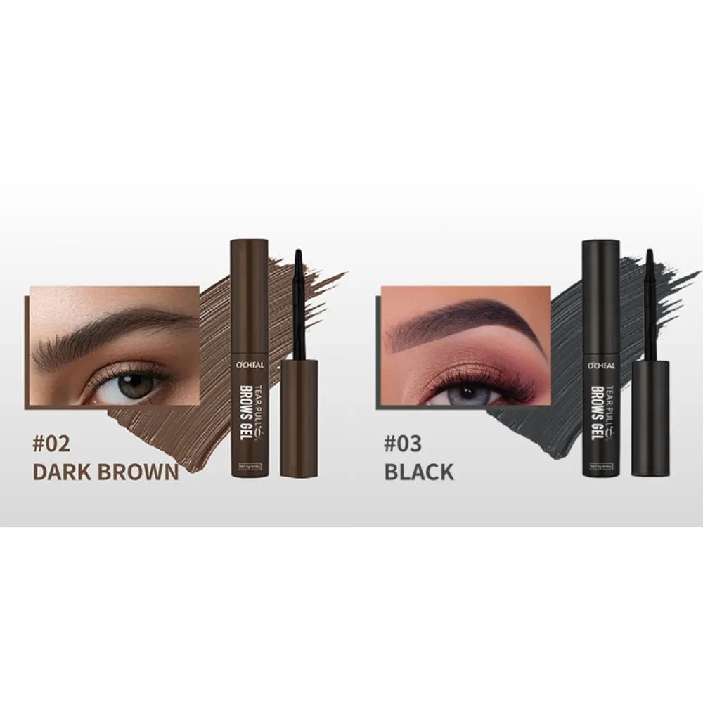 Gel teinté pour sourcils à effet tatouage, 1/3 pc, teinte semi-permanente pour sourcils, imperméable, anti-transfert, pour des sourcils plus fournis et définis, maquillage