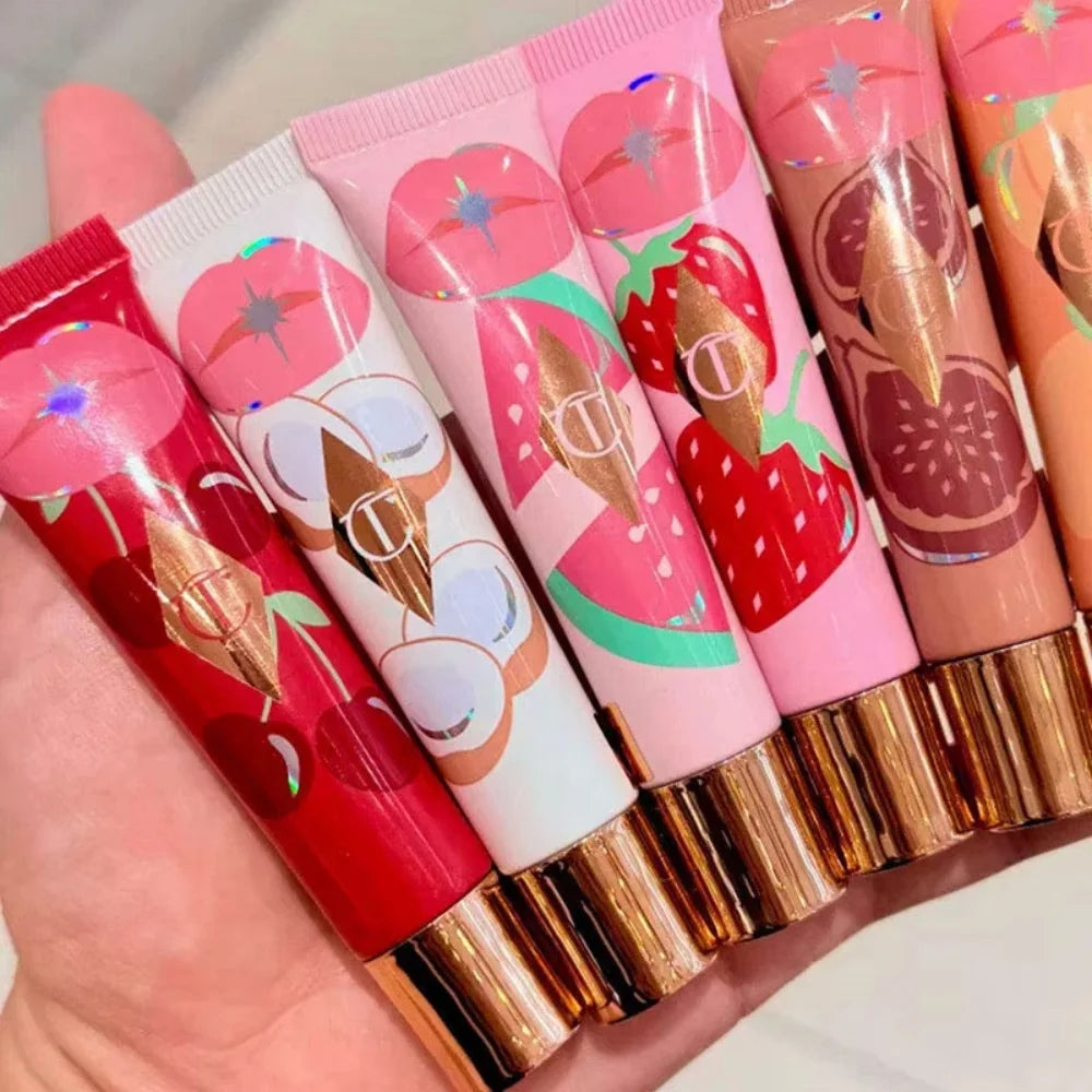 Charlotte Tilbury Maquillage Rouge à Lèvres Walk of No Shame Rose Gracieux Pillow Talk Gloss Hydratant Repulpant Fraise Vanille