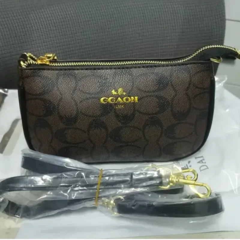 Sac à bandoulière élégant pour femme, sac à main de luxe en cuir PU, sac à bandoulière de créateur très populaire pour femme