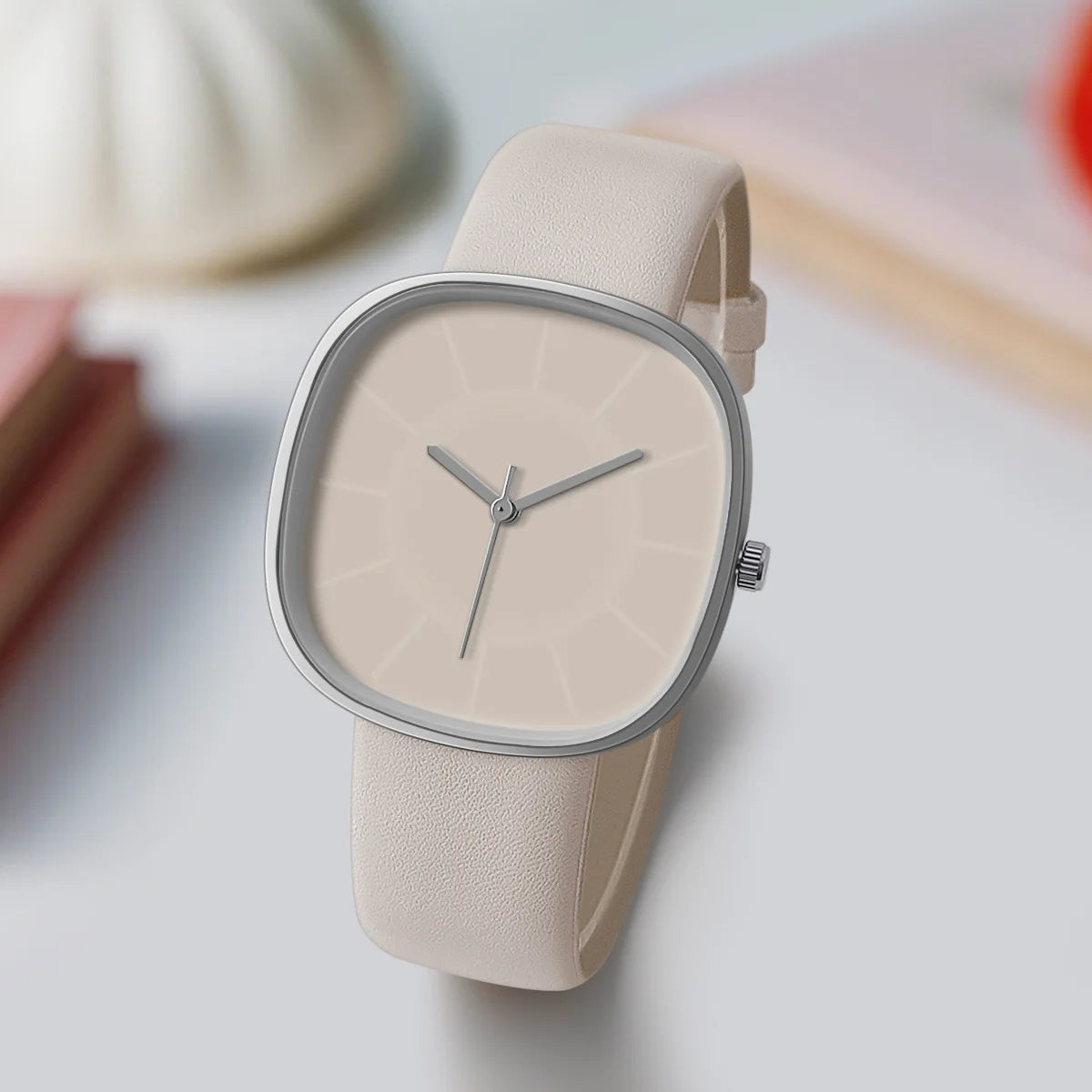 Nouvelle Montre Carrée de Luxe en Cuir pour Femme, Montres-Bracelets Décontractées à Quartz pour Étudiantes, Cadeaux, Reloj Mujer, Horloge Femme