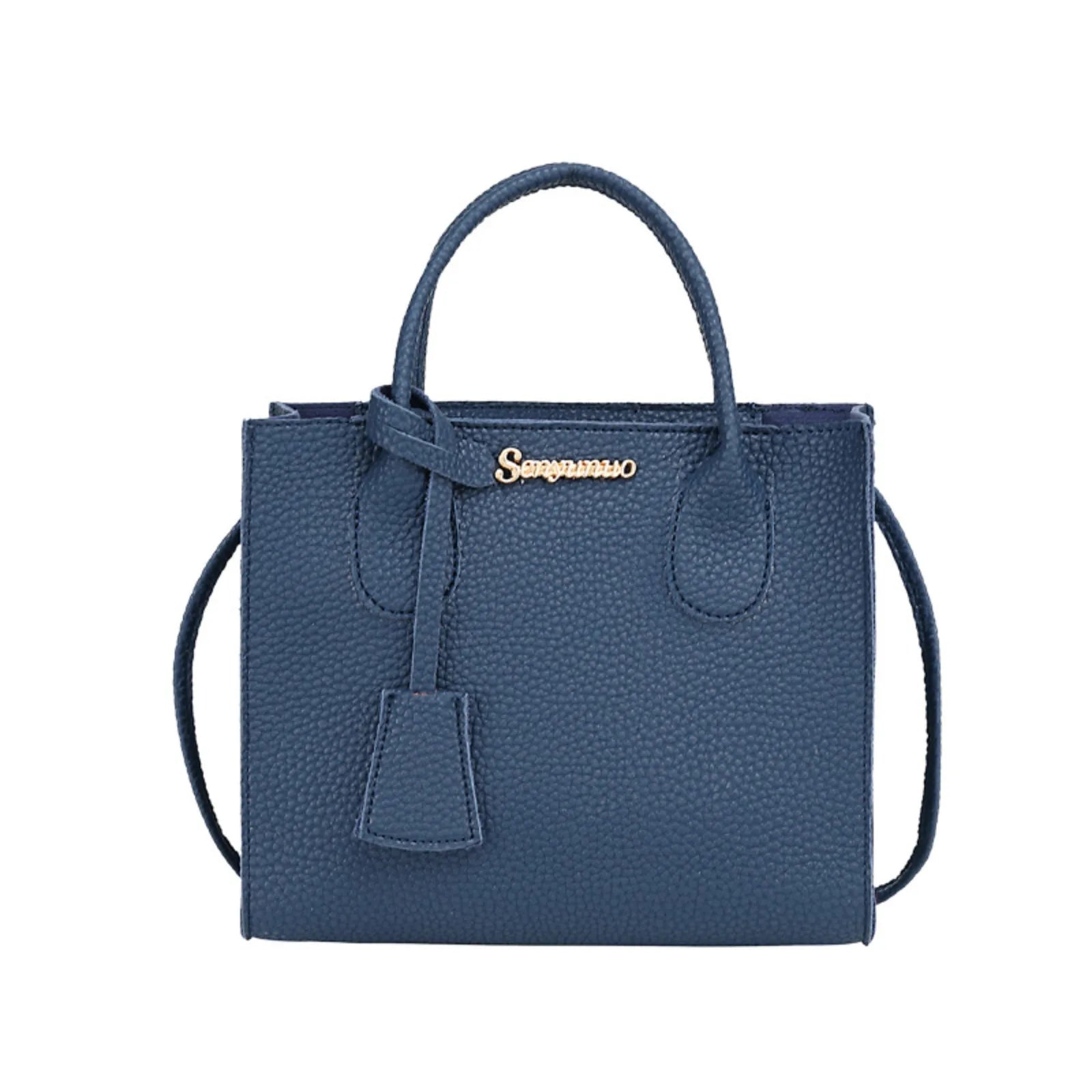 Sac fourre-tout polyvalent de grande capacité pour femmes, sac à bandoulière décontracté en cuir Pu, sacs à main à la mode