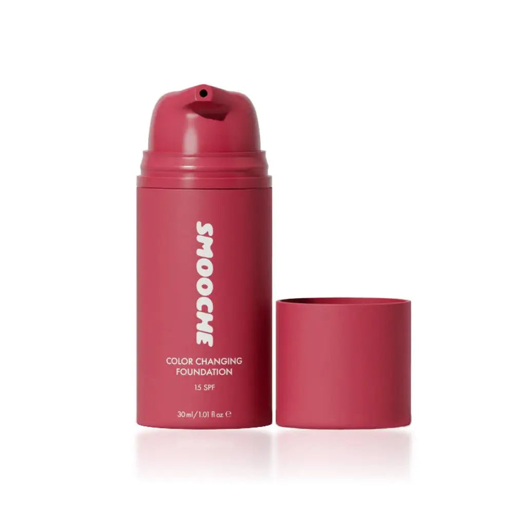 Fond de teint coréen Smooche changeant de couleur, 15ml, pour tous types de peau, SPF 15, couvrant les imperfections, marque originale, base de maquillage pour le visage