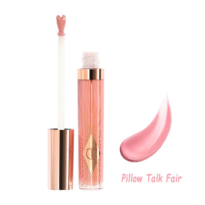 Charlotte Tilbury Maquillage Rouge à Lèvres Walk of No Shame Rose Gracieux Pillow Talk Gloss Hydratant Repulpant Fraise Vanille