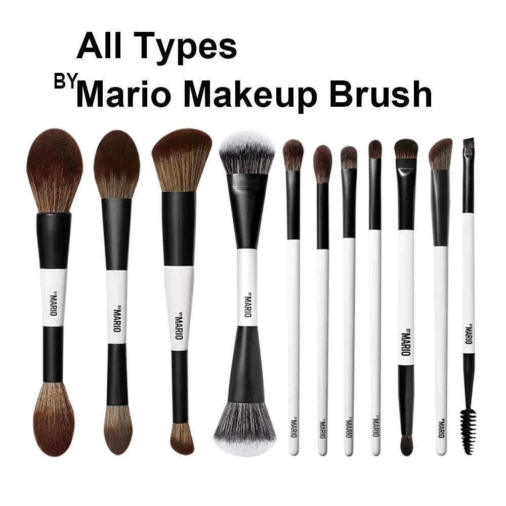 Pinceaux de maquillage de tous types F1 F2 F3 F4 F5 E6 EF1 E3 E4 E5 F7 – Pinceau illuminateur, blush, pinceau à effet lumineux doux, pinceau cosmétique à fibres douces