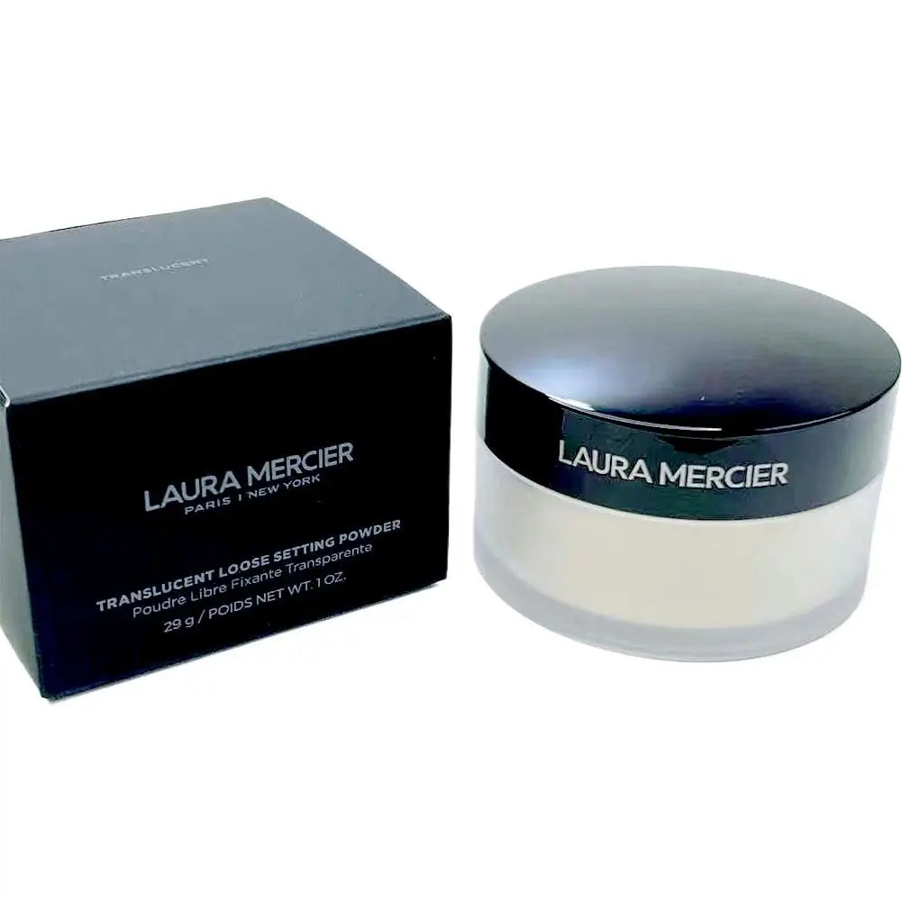 Poudre fixante translucide Laura Mercier, poudre délicate longue tenue, contrôle du sébum, tonifiant original, poudre de maquillage ultra-blur