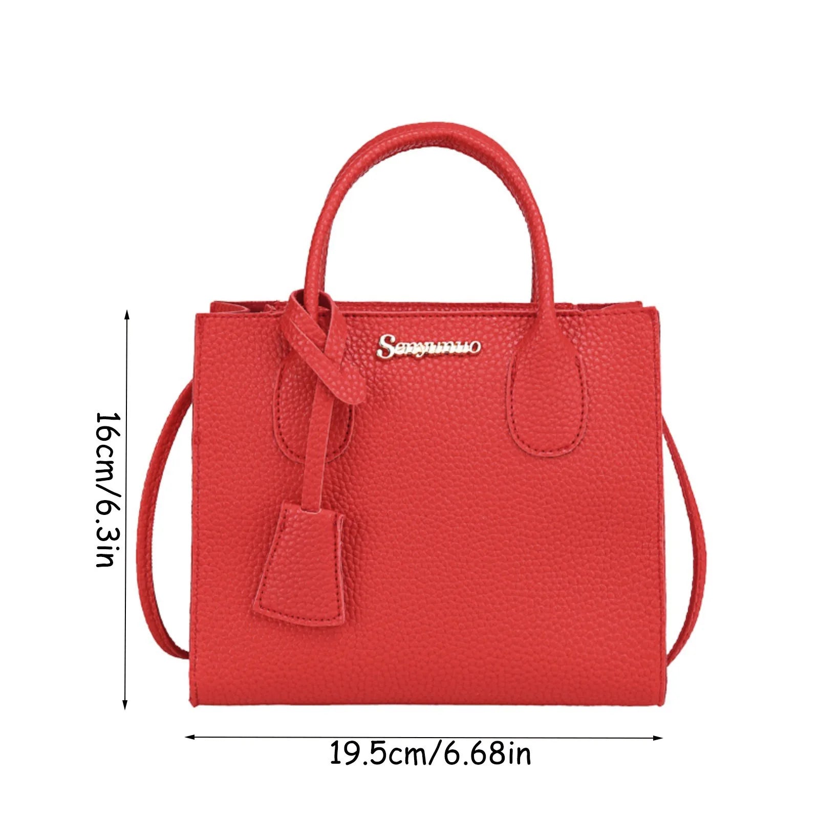 Sac fourre-tout polyvalent de grande capacité pour femmes, sac à bandoulière décontracté en cuir Pu, sacs à main à la mode