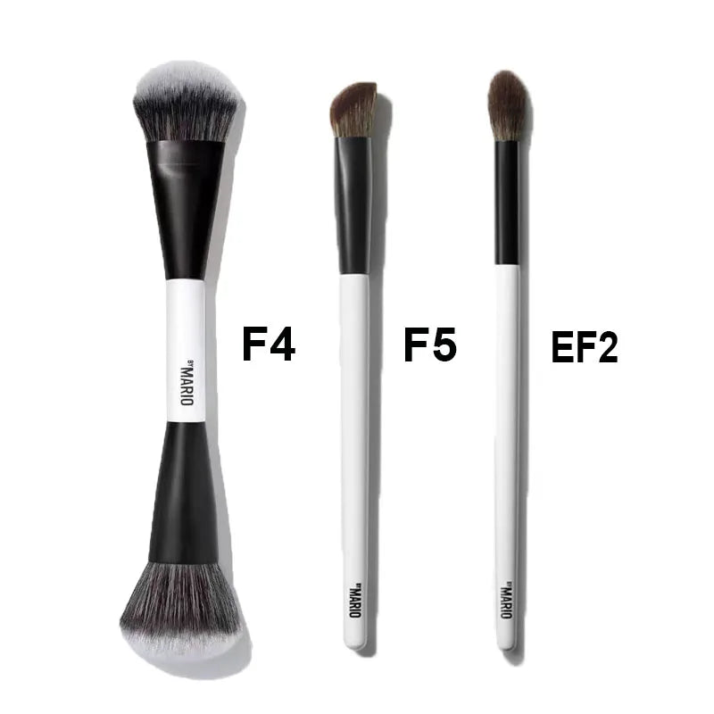 Pinceaux de maquillage de tous types F1 F2 F3 F4 F5 E6 EF1 E3 E4 E5 F7 – Pinceau illuminateur, blush, pinceau à effet lumineux doux, pinceau cosmétique à fibres douces