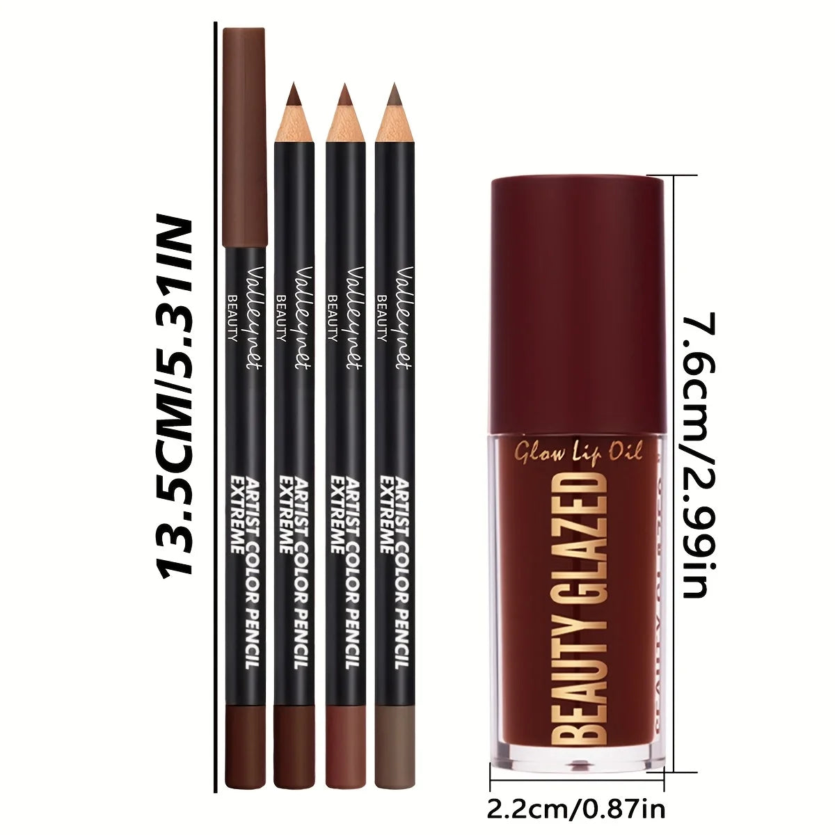 Kit Lèvres Parfaites — Crayons Mats + Gloss Repulpant Longue Tenue