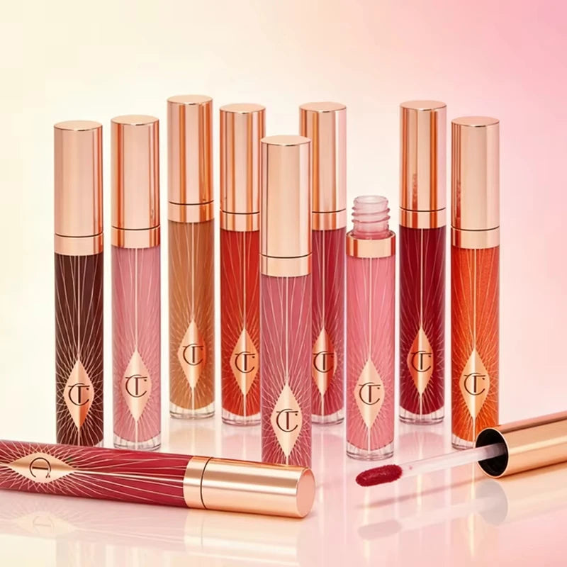 Charlotte Tilbury Maquillage Rouge à Lèvres Walk of No Shame Rose Gracieux Pillow Talk Gloss Hydratant Repulpant Fraise Vanille