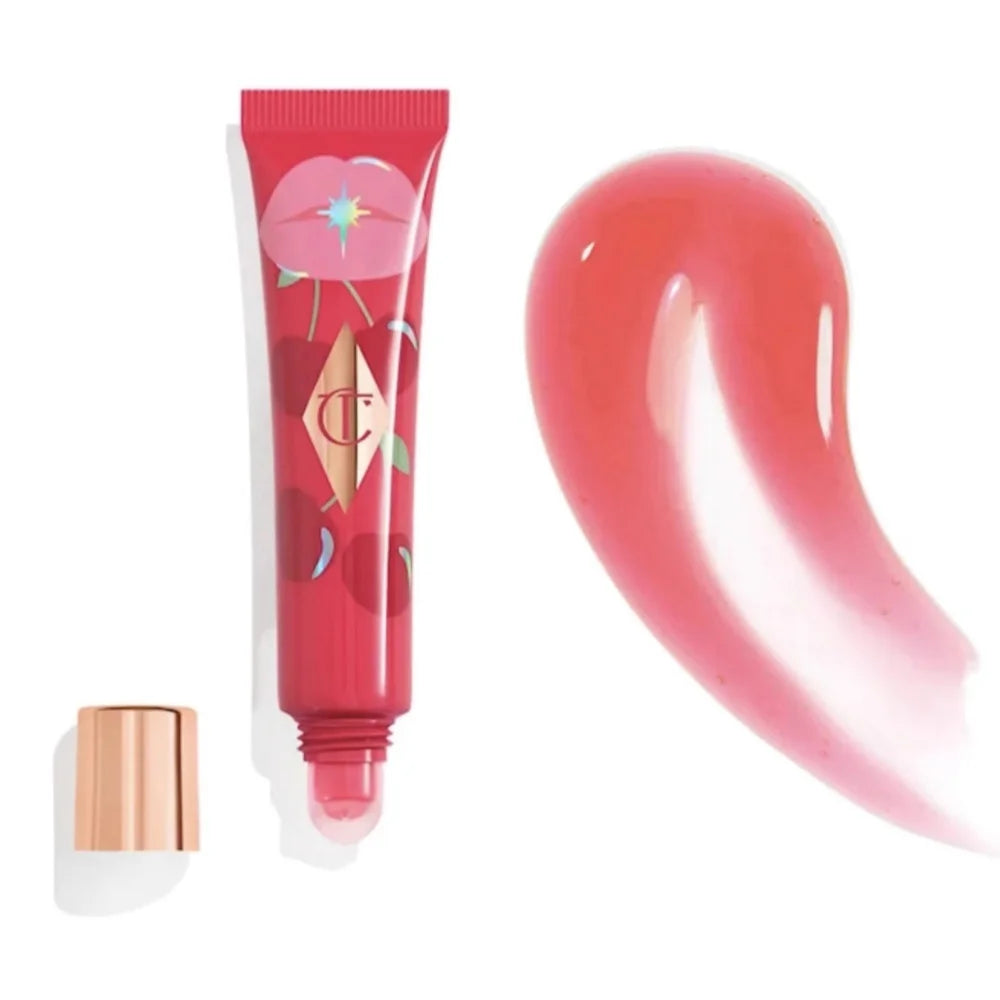 Charlotte Tilbury Maquillage Rouge à Lèvres Walk of No Shame Rose Gracieux Pillow Talk Gloss Hydratant Repulpant Fraise Vanille
