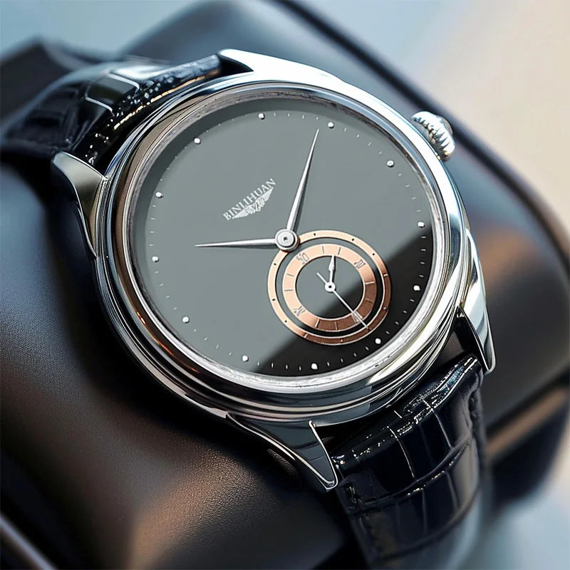 Nouvelle Montre Homme de Luxe en Cuir, Style Business, Sport et Décontracté, à Quartz, Horloge Militaire, Reloj Hombre