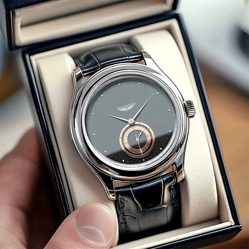 Nouvelle Montre Homme de Luxe en Cuir, Style Business, Sport et Décontracté, à Quartz, Horloge Militaire, Reloj Hombre
