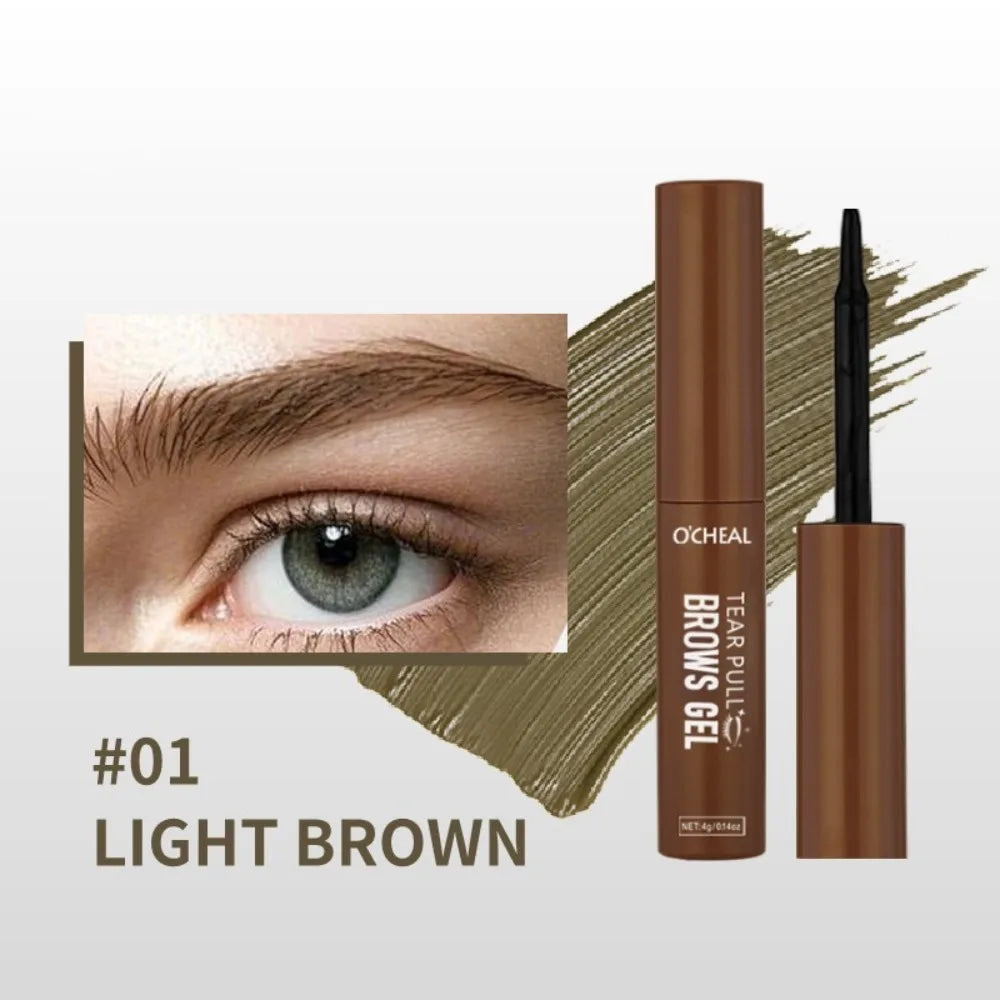 Gel teinté pour sourcils à effet tatouage, 1/3 pc, teinte semi-permanente pour sourcils, imperméable, anti-transfert, pour des sourcils plus fournis et définis, maquillage