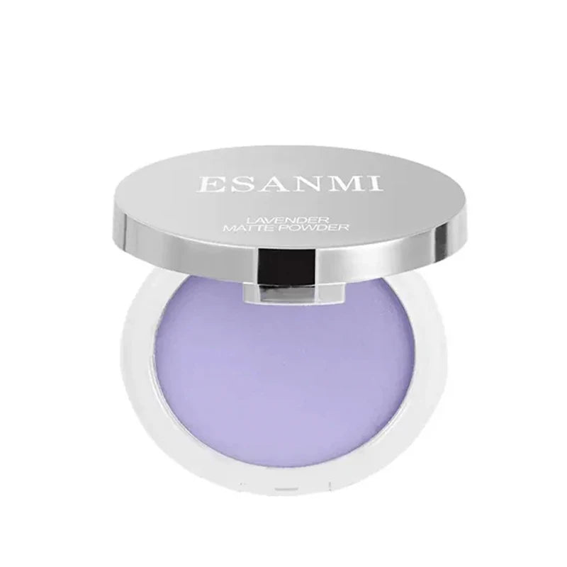 Crème violette en poudre, cosmétique naturelle pour la peau, longue durée, contrôle du sébum, poudre de contouring, 1 pièce