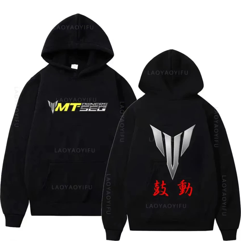 Le côté sombre du japon moto MT 09 07 10 01 sweat à capuche pour homme Y2k sweat à capuche chemise nouveaux sweats et pulls graphique