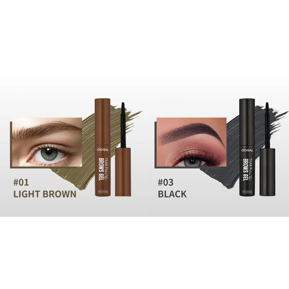 Gel Teinté Sourcils Effet Tatouage — Semi-Permanent & Longue Durée