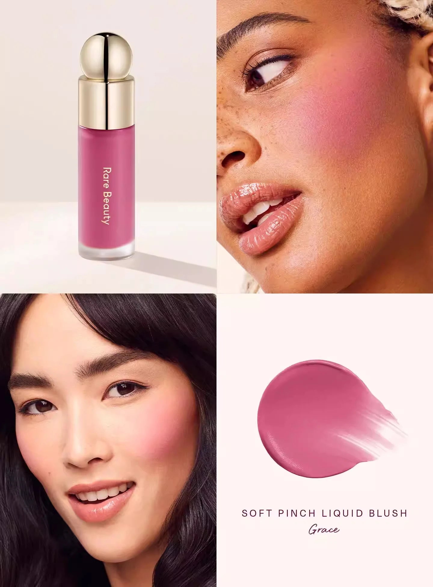 Rare Beauty Maquillage Visage Bronzer Liquide Waterproof Naturel Fond de Teint Contouring Correcteur en Stick Cosmétique